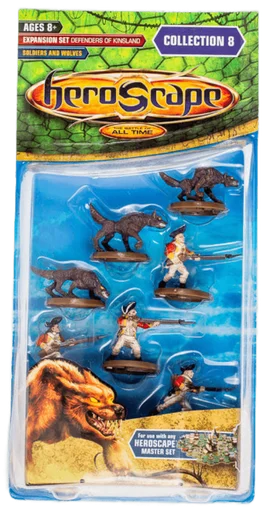 Heroscape: Defenders of Kinsland – Soldiers & Wolves Army Expansion