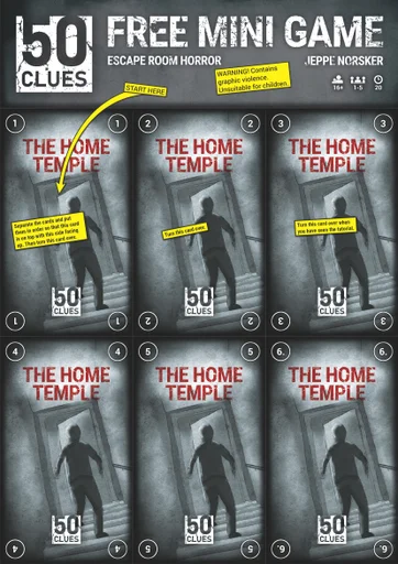 Board game, 50 Clues: The Home Temple