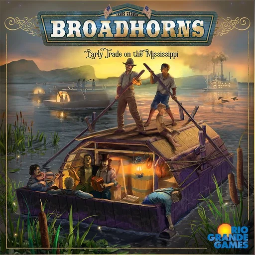 Board game, Broadhorns: Early Trade on the Mississippi