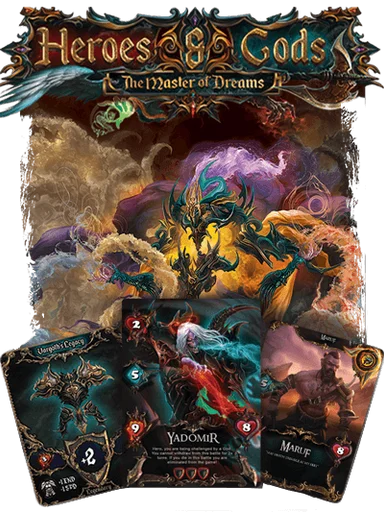 Board game, Heroes & Gods: The Master of Dreams