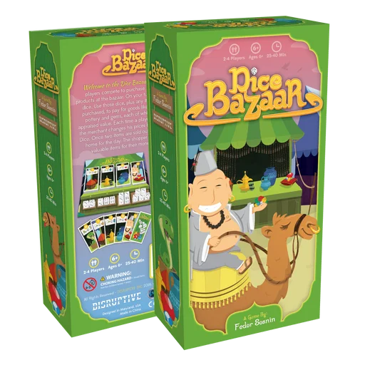 Board game, Dice Bazaar
