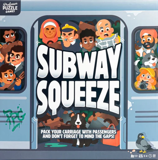 Board game, Subway Squeeze