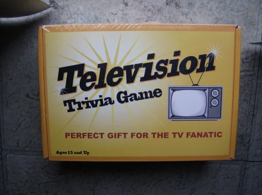 Board game, Television Trivia Game