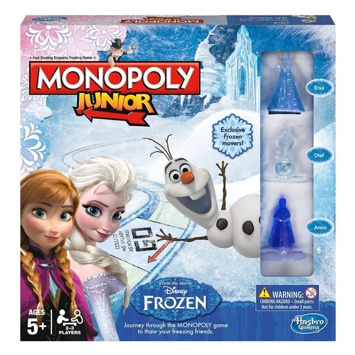 Board game, Monopoly Junior: Disney Frozen