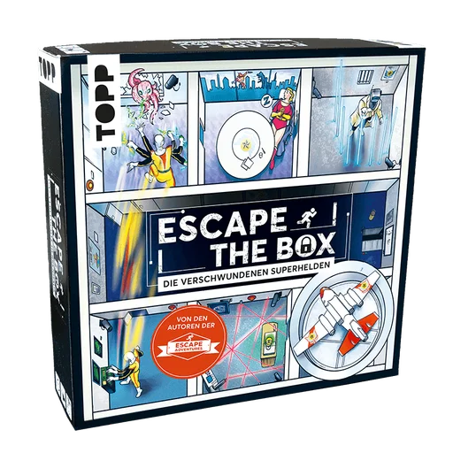 Escape the Box: Die verschwundenen Superhelden