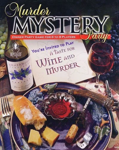 Board game, Murder Mystery Party: A Taste for Wine and Murder