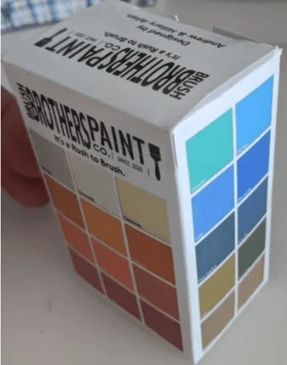 Board game, Brush Brothers Paint Co.