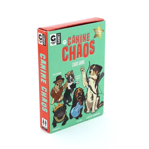 Board game, Canine Chaos Card Game: Celebrity Edition