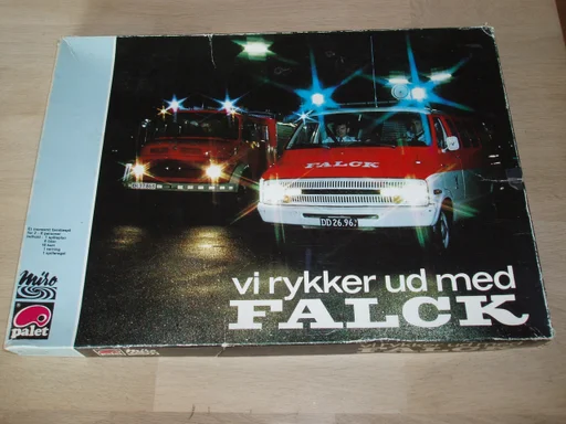 Board game, Falck Rykker Ud