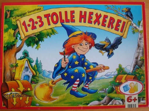 Board game, 1-2-3 Tolle Hexerei