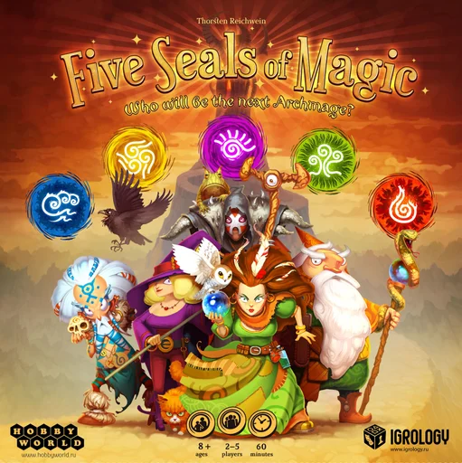 Board game, Five Seals of Magic