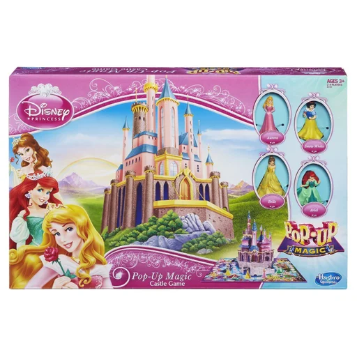 Board game, Disney Princess Pop-Up Magic Castle Game