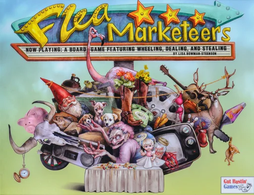 Board game, Flea Marketeers