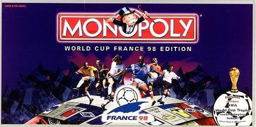 Board game, Monopoly: World Cup France '98 Edition