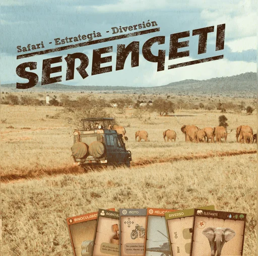 Board game, Serengeti: A Safari Board Game