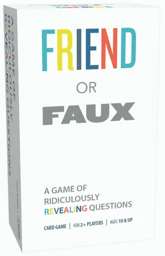 Board game, Friend or Faux: A Game of Ridiculously Revealing Questions