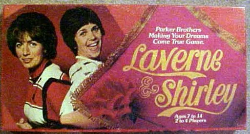 Board game, Laverne & Shirley