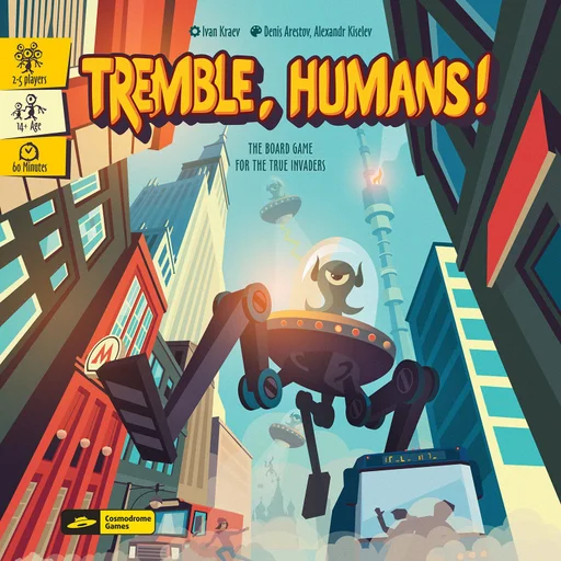Board game, Tremble, Humans!