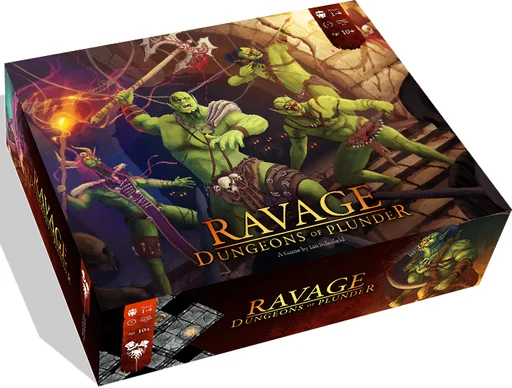 Board game, Ravage: Dungeons of Plunder