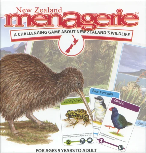 Board game, New Zealand Menagerie