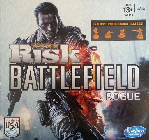 Board game, Risk: Battlefield Rogue
