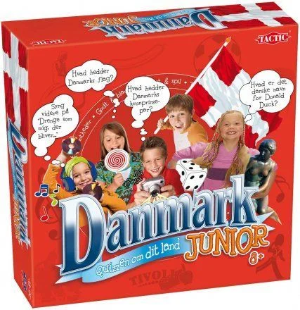 Board game, Danmark Quizzen om dit land Junior