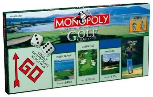 Board game, Monopoly: Golf