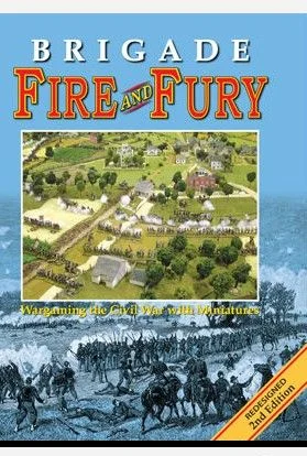 Board game, Brigade Fire and Fury: Wargaming the Civil War with Miniatures