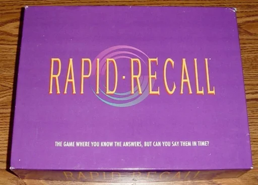 Board game, Rapid Recall