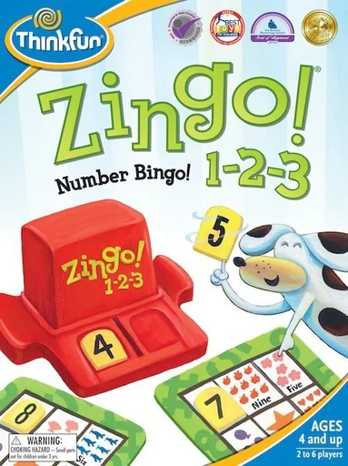 Board game, Zingo! 1-2-3