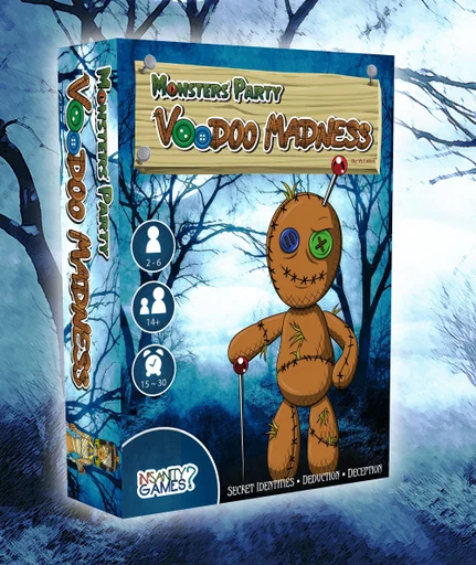 Board game, Monsters Party: Voodoo Madness