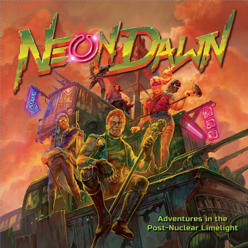 Board game, Neon Dawn