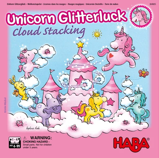 Board game, Unicorn Glitterluck: Cloud Stacking