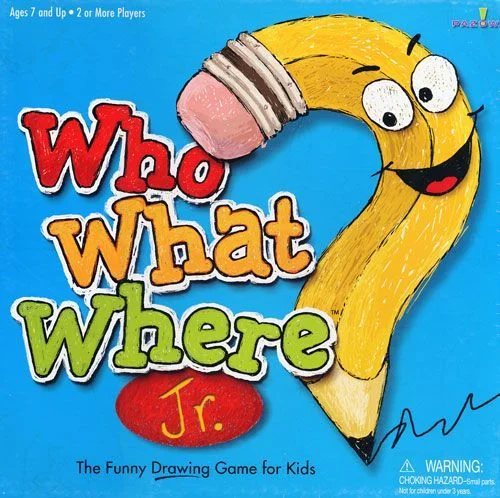 Board game, Who? What? Where? Jr.