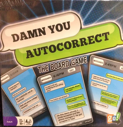Board game, Damn You Autocorrect: The Board Game