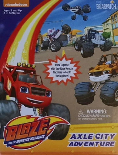 Board game, Blaze and the Monster Machines Axle City Adventure Game