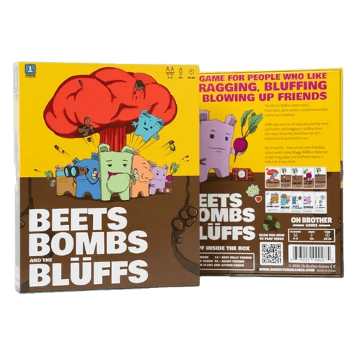 Board game, Beets Bombs and the Blüffs