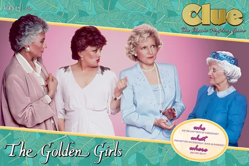 Board game, Clue: The Golden Girls