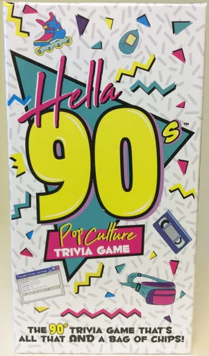 Board game, Hella 90s Pop Culture Trivia Game