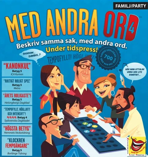 Board game, Med andra ord