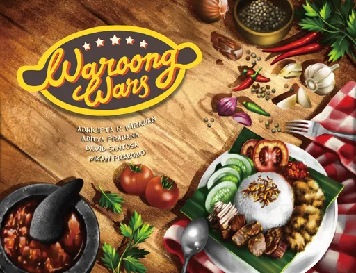 Board game, Waroong Wars (Second Edition)