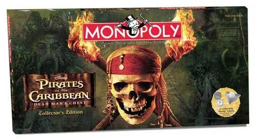 Board game, Monopoly: Pirates of the Caribbean