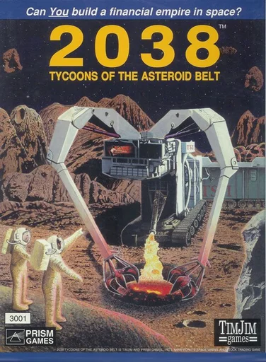 Board game, 2038: Tycoons of the Asteroid Belt
