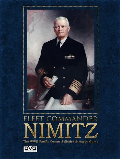 Board game, Fleet Commander: Nimitz – The WWII Pacific Ocean Solitaire Strategy Game
