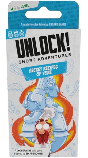 Board game, Unlock!: Short Adventures – Secret Recipes of Yore