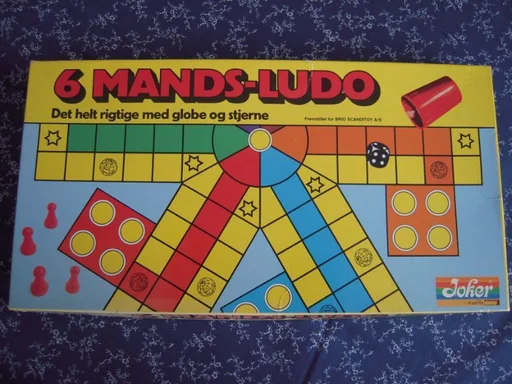 Board game, Ludo 6 Mands-Ludo