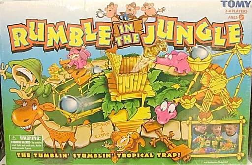 Board game, Rumble in the Jungle