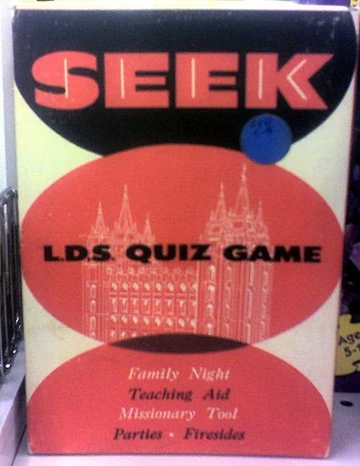 Board game, Seek: The Original LDS Quiz Game