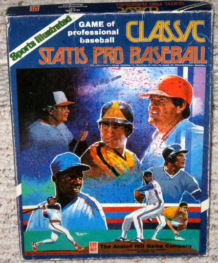 Board game, Classic Statis Pro Baseball