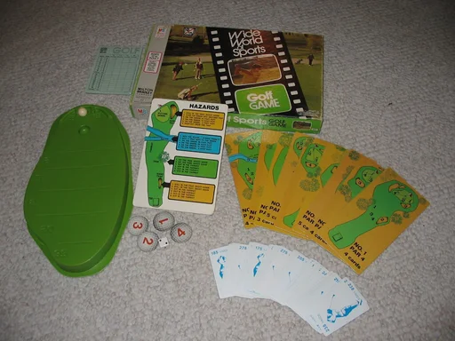 Board game, Wide World of Sports Golf Game
